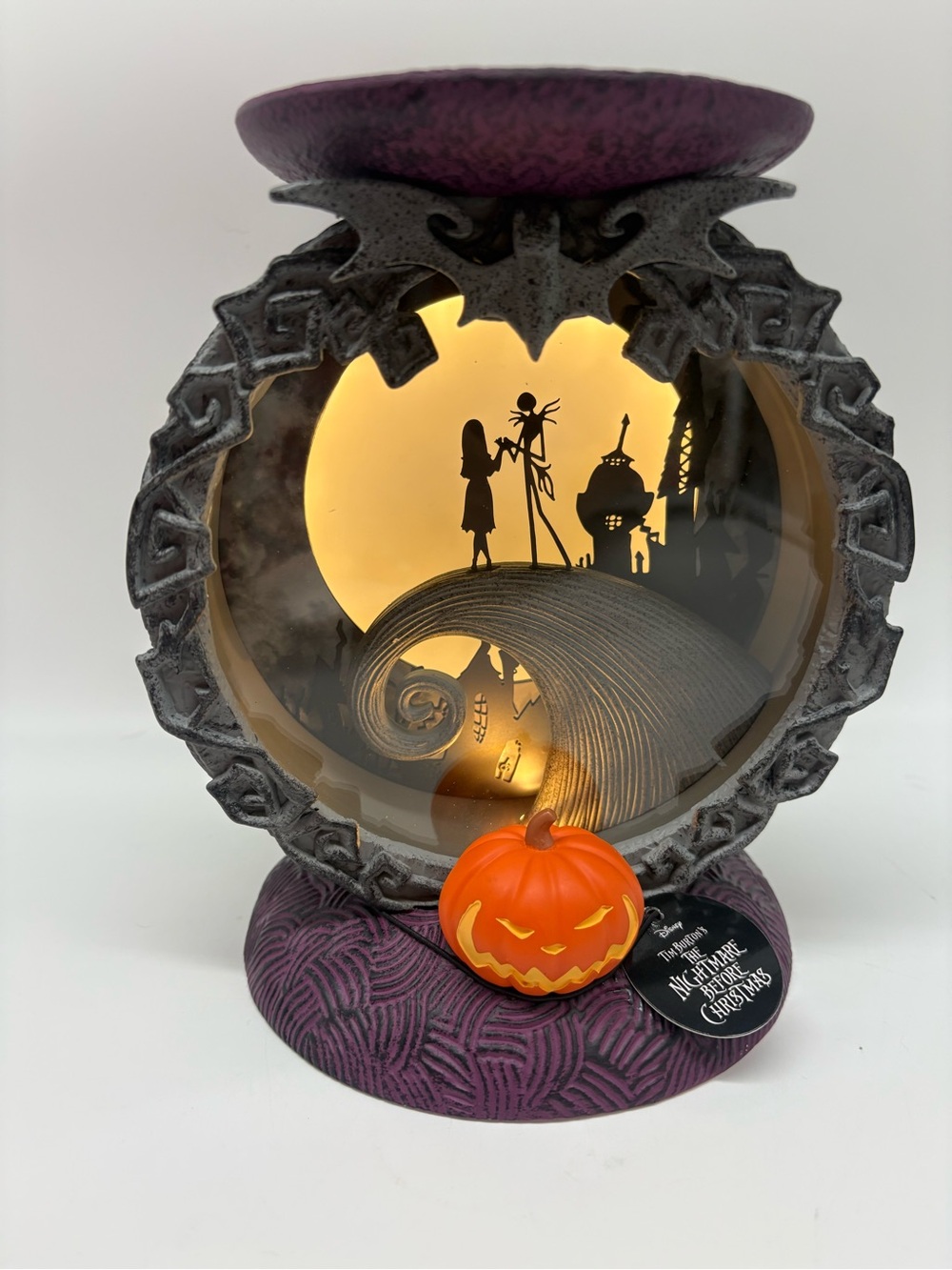 Nightmare Before Christmas Spiral Candle Holder Pedestal by Bath & Body Works